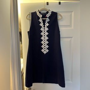 Navy & White Lilly Pulitzer Shift Dress